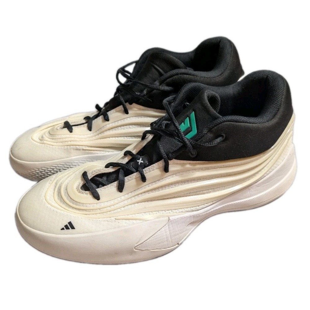 Adidas Dame X Stormtrooper Basketball Shoes Mens 13 White Black Green JP6089